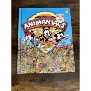 Look and Find Animaniacs Hardcover 1994 Search for Characters